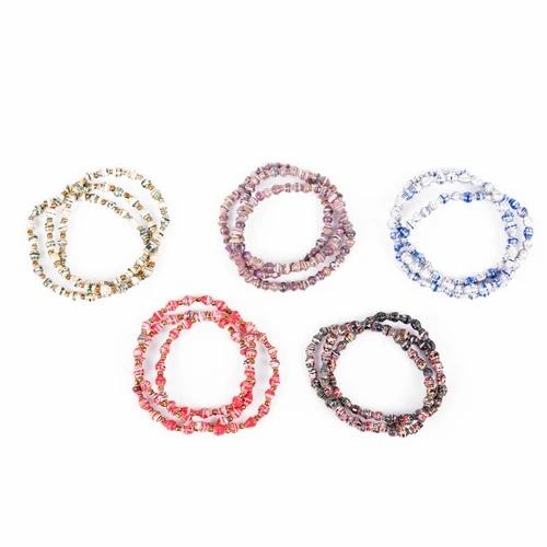 Handmade jewellery set from Uganda